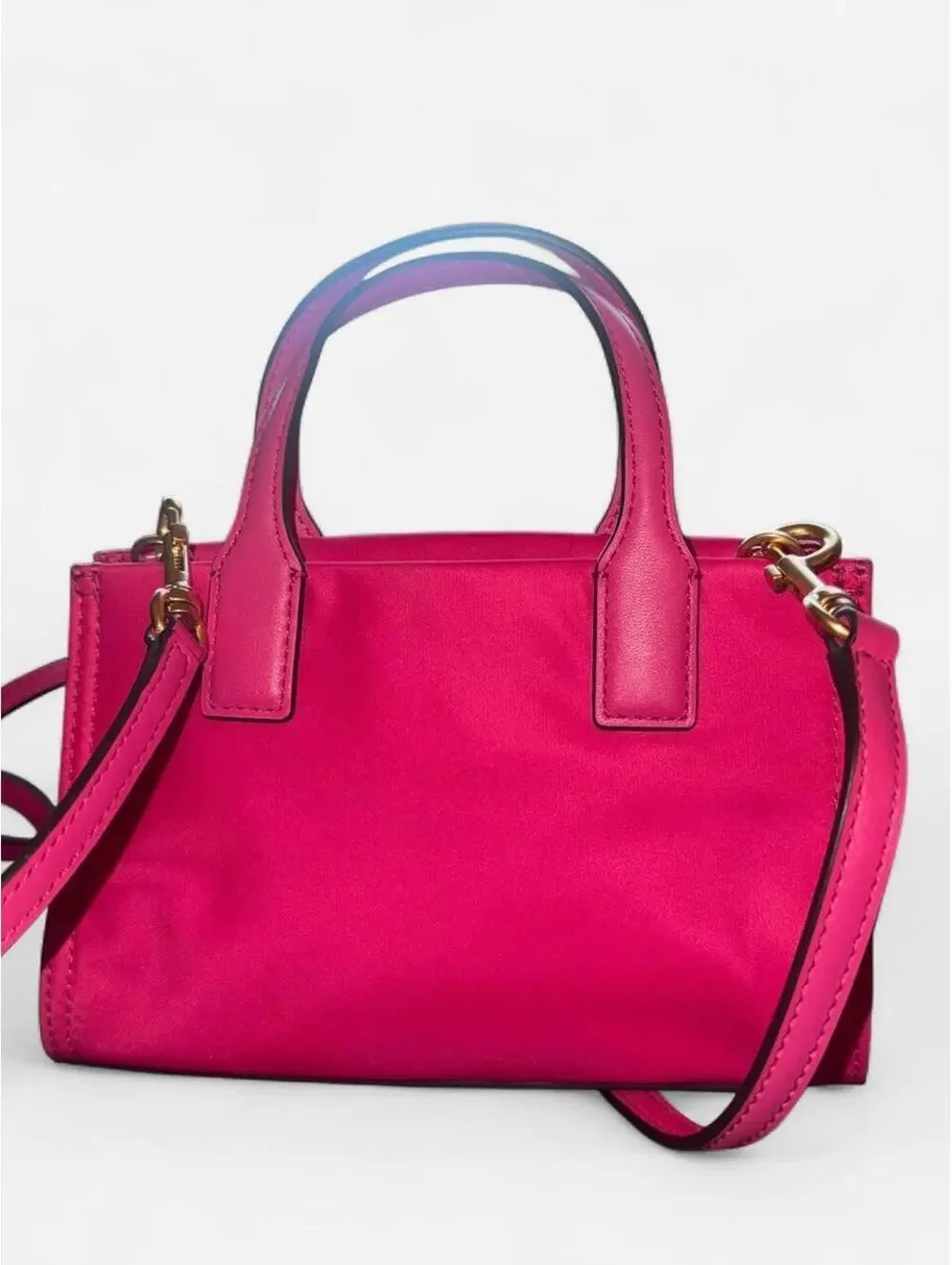 Tory Burch Ella Bio Mini Tote Crossbody | Hot Pink